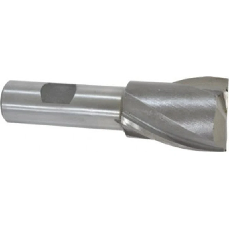Value Collection 1-1/4, 1-5/8 LOC, 3/4 Shank Diam, 3-7/8 OAL, 2 Flute, High Speed Steel Square End Mill Single End, U...